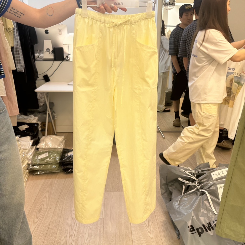 REIRAI東大門㊣實拍女裝新款推薦25春夏真品時尚熱賣休閑褲Reirai休閑褲圖色2