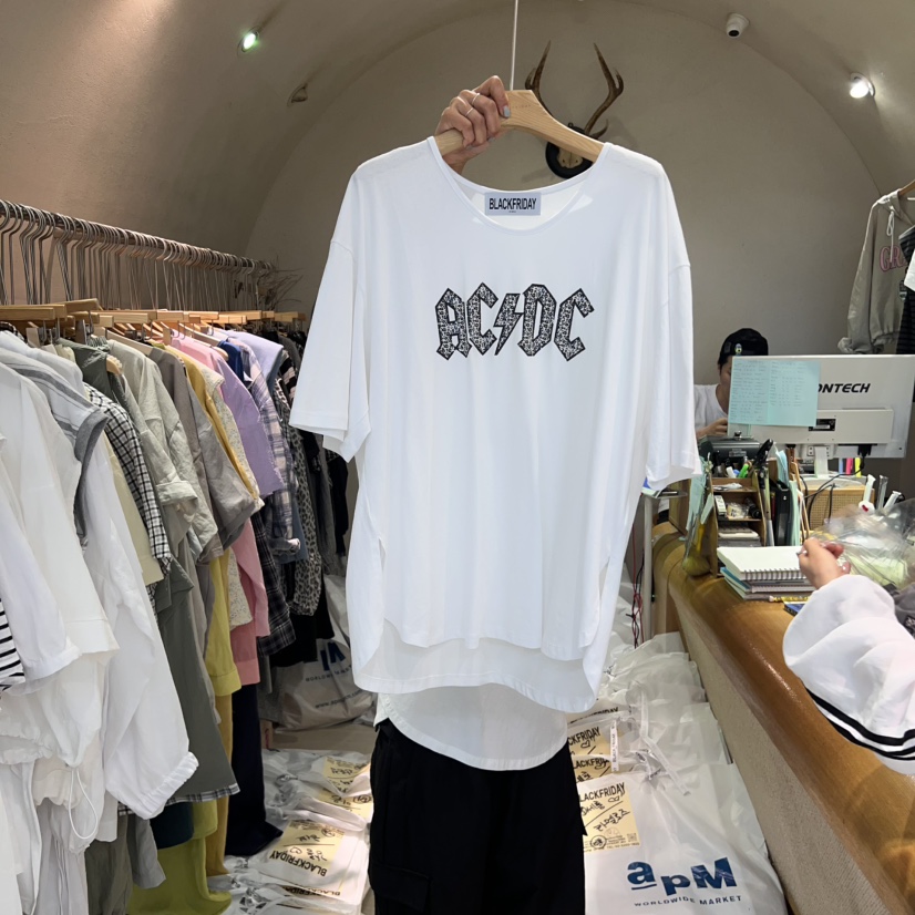 BLACKFRIDAY東大門㊣直郵女士新品真品25春夏時尚休閑人氣T恤BLACK FRIDAYT恤圖色1
