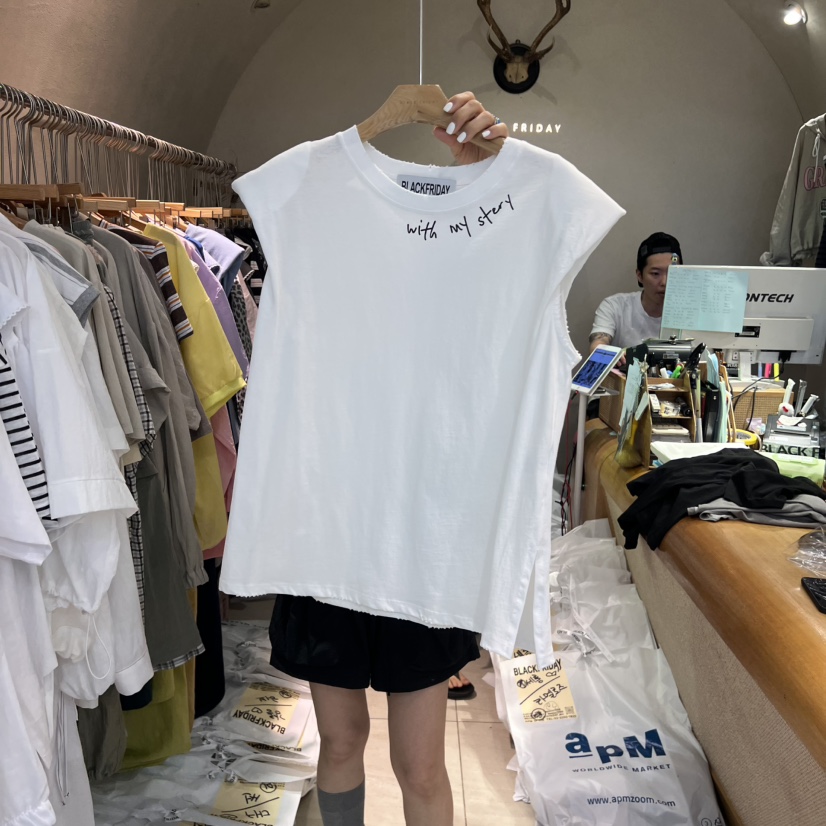 BLACKFRIDAY東大門㊣直郵女士新品25春夏熱賣休閑推薦時尚T恤BLACK FRIDAYT恤圖色2