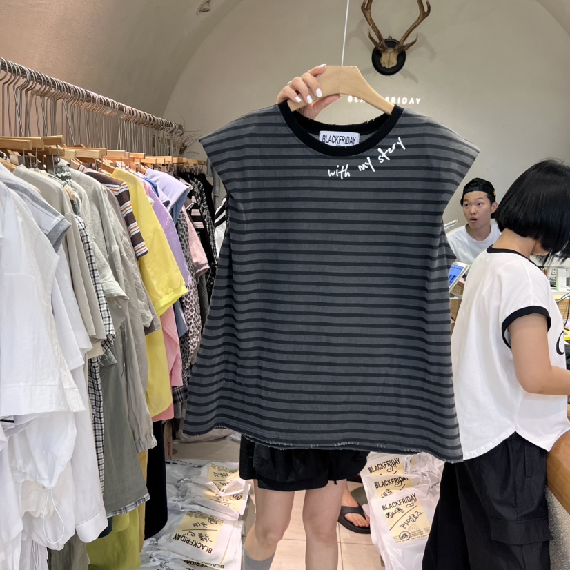 BLACKFRIDAY東大門㊣直郵女士新品25春夏熱賣休閑推薦時尚T恤BLACK FRIDAYT恤圖色4