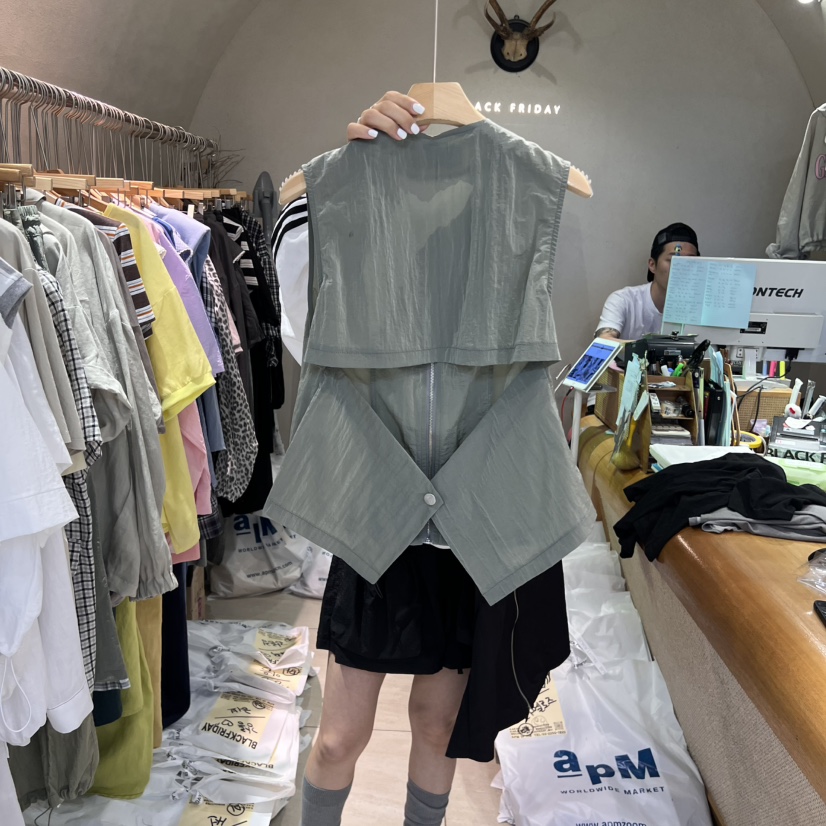 BLACKFRIDAY東大門㊣直郵女士新款推薦真品熱賣25春夏時尚馬甲BLACK FRIDAY馬甲