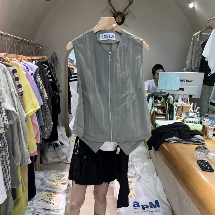 BLACKFRIDAY東大門㊣直郵女士新款推薦真品熱賣25春夏時尚馬甲BLACK FRIDAY馬甲圖色3