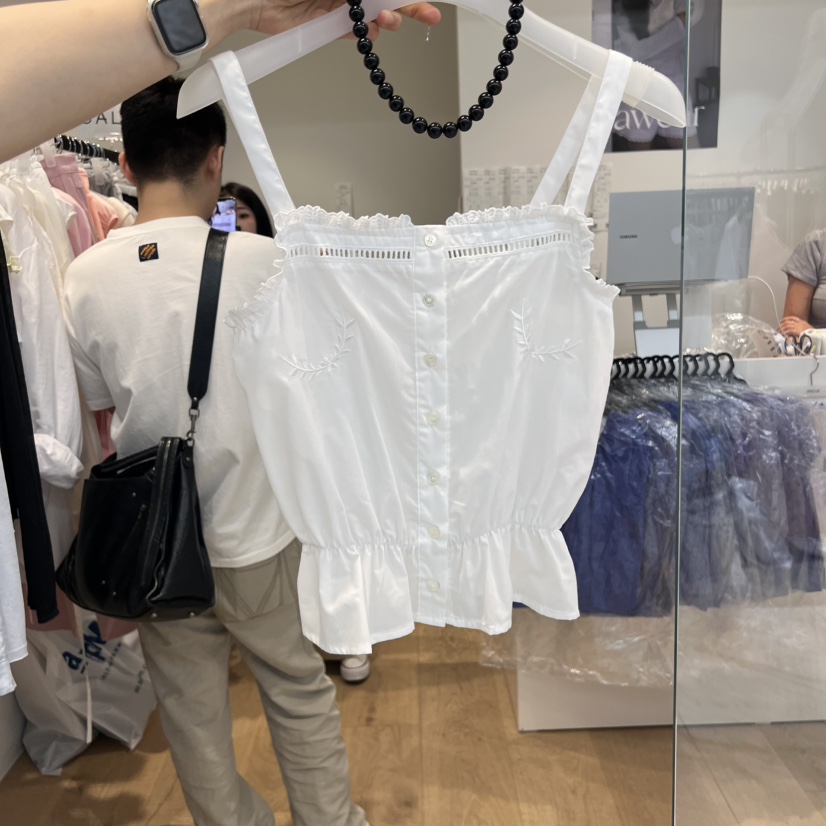 RUMIRU/AWEAR韓國直郵㊣女裝新款推薦25春夏時尚職業吊帶背心awear/RUMIRU吊帶/背心