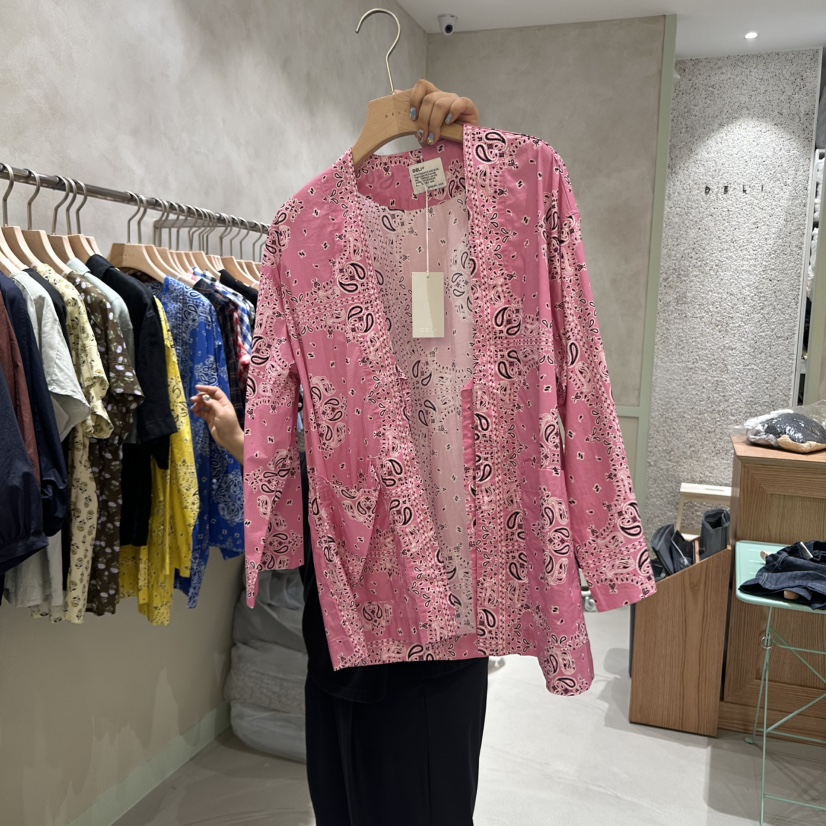 DELI JENNY東大門㊣實拍女士新品休閑人氣時尚25春夏襯衫蕾絲衫DELI JENNY襯衫/蕾絲衫圖色2