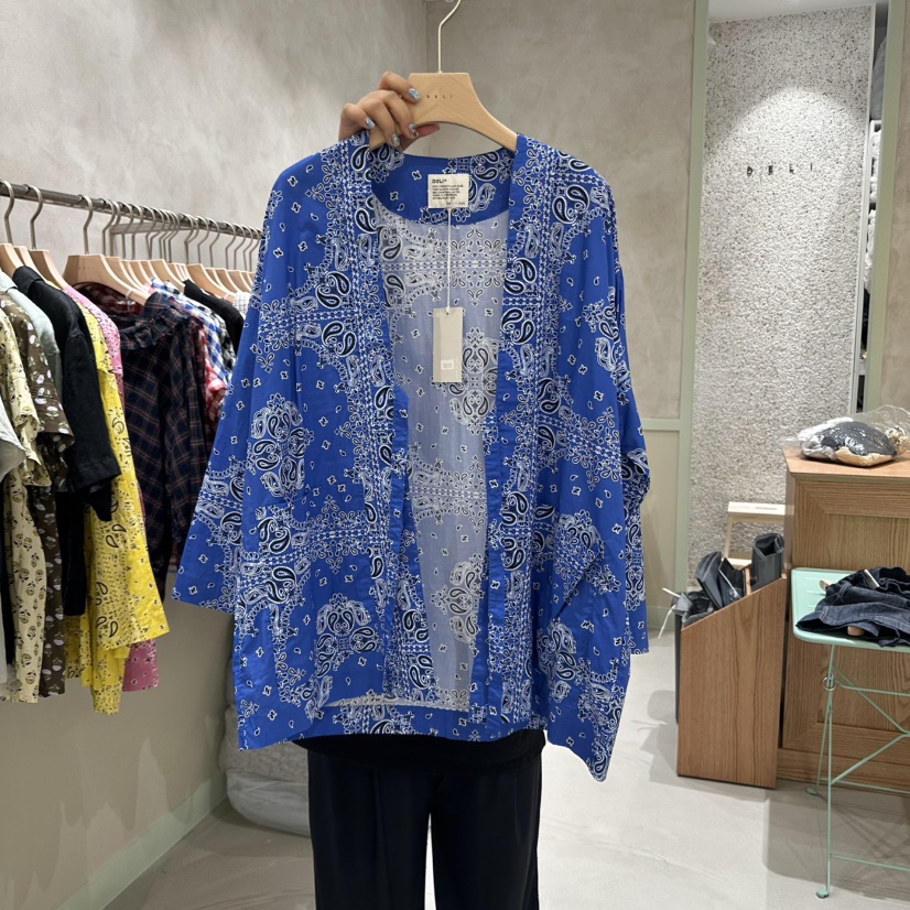 DELI JENNY東大門㊣實拍女士新品休閑人氣時尚25春夏襯衫蕾絲衫DELI JENNY襯衫/蕾絲衫圖色3