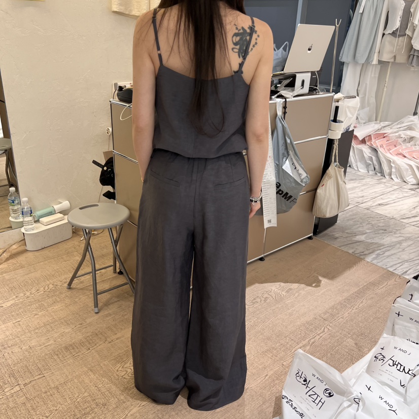 W AND J東大門㊣代購女裝新品推薦真品休閑時尚25春夏套裝套裝W AND J套裝