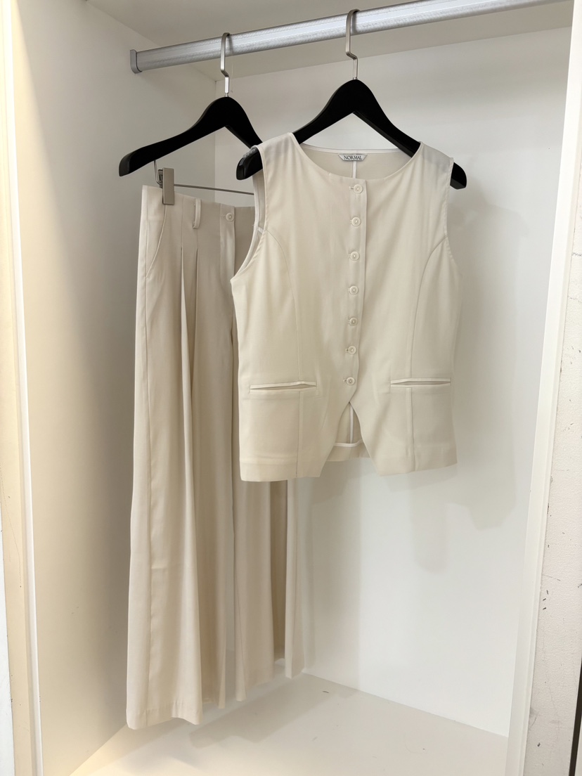 NORMAL韓國代購㊣女裝新品25春夏休閑職業熱賣推薦人氣休閑褲NORMAL休閑褲