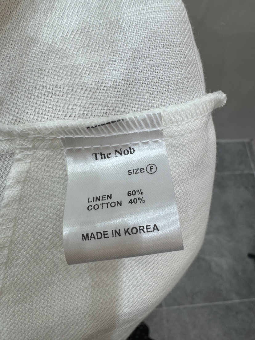 NOB韓國直郵㊣女裝新品推薦時尚25春夏休閑熱賣職業人氣連衣裙The Nob連衣裙