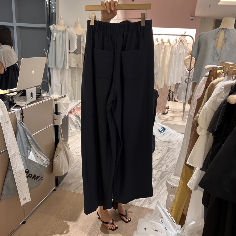 W AND J韓國代購㊣女裝新品人氣熱賣休閑推薦職業套裝含腰帶W AND J套裝