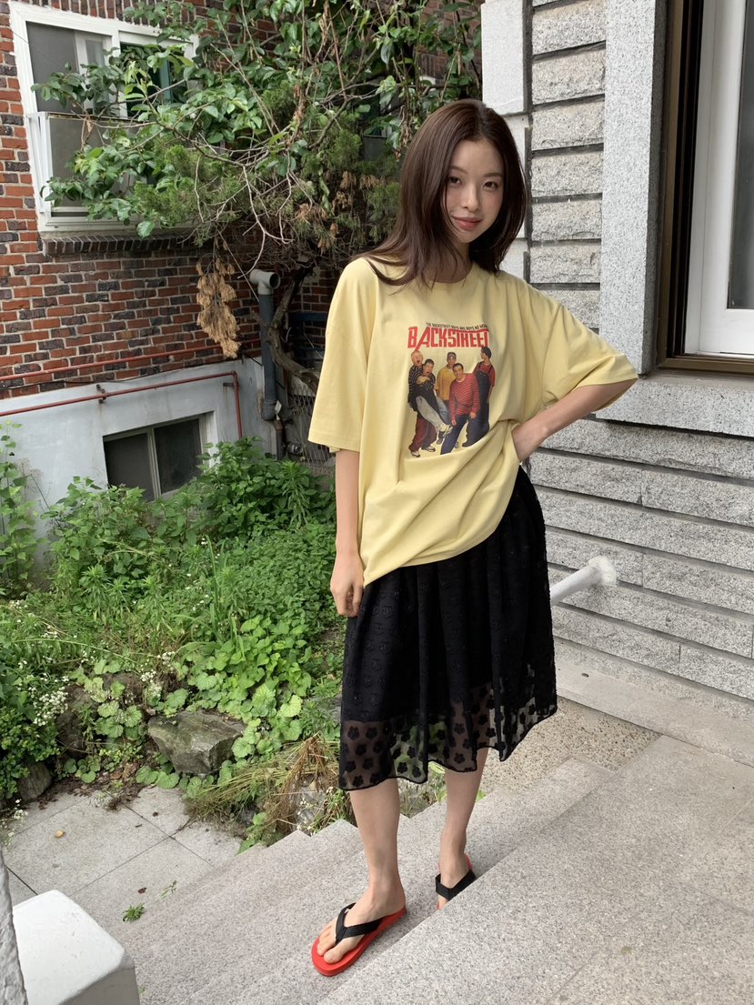 LOVE MY SANTA東大門㊣實拍女士新款休閑推薦半身裙中短裙Santa/LOVE MY SANTA半身裙/中短裙