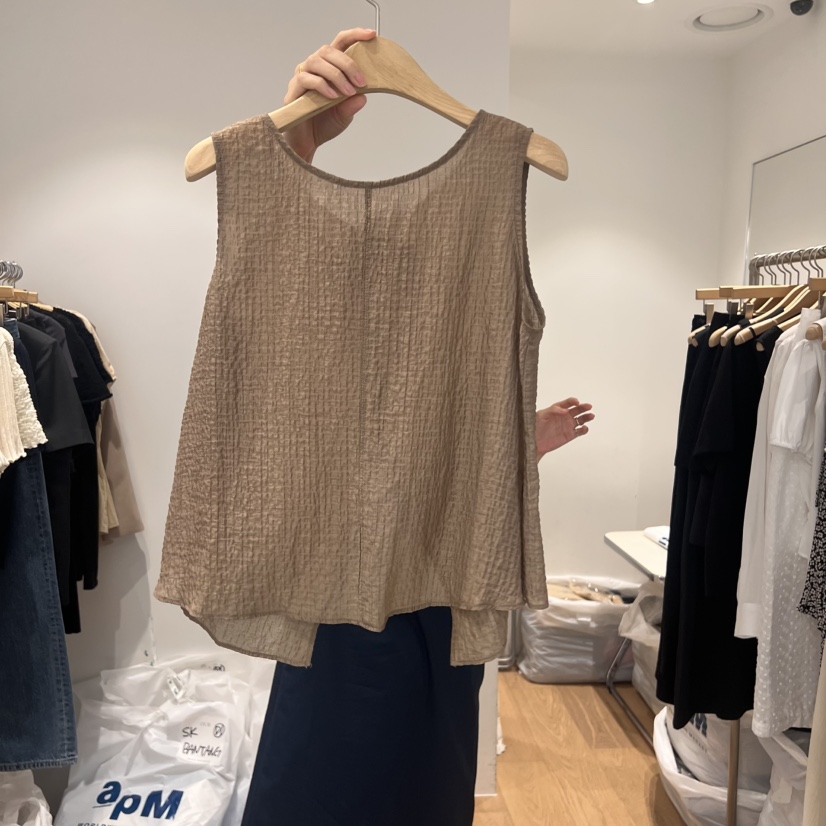 OUR-A東大門㊣代購女士新款熱賣真品人氣職業時尚吊帶背心OUR-A吊帶/背心圖色3