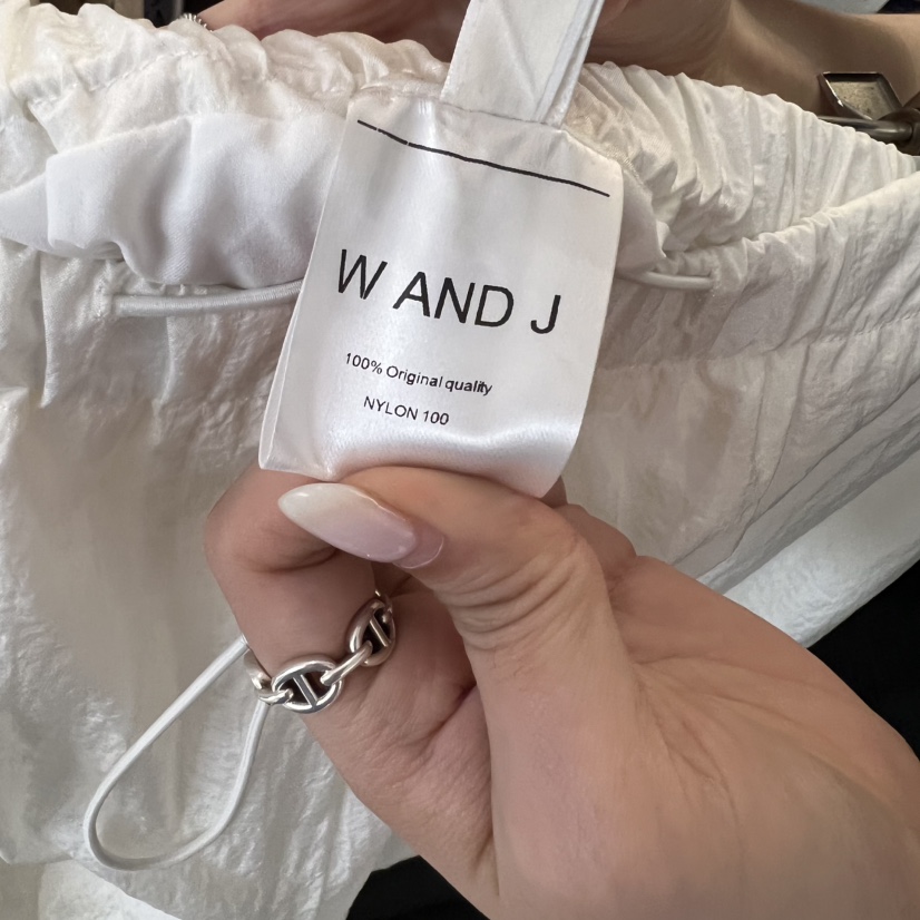 W AND J韓國直郵㊣女裝新品時尚25春夏人氣職業推薦休閑褲W AND J休閑褲