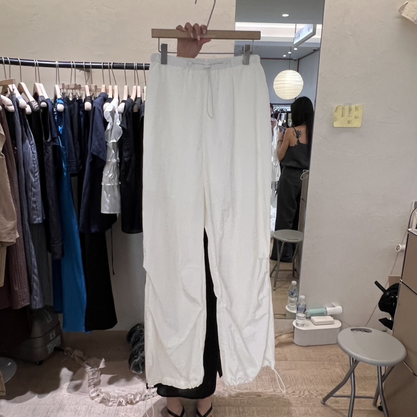 W AND J韓國直郵㊣女裝新品時尚25春夏人氣職業推薦休閑褲W AND J休閑褲圖色2