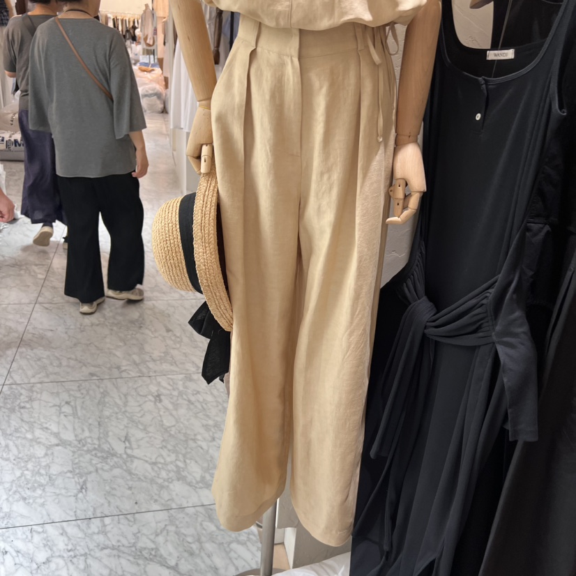 W AND J韓國直郵㊣女士新品熱賣人氣25春夏推薦真品休閑褲W AND J休閑褲圖色1