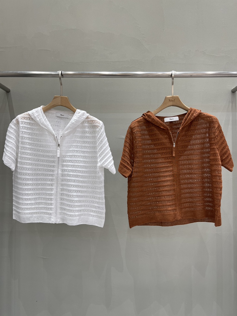 THE MUI韓國代購㊣女裝新品推薦25春夏時尚職業真品針織衫Mu:i-A針織衫