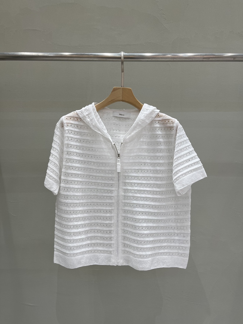 THE MUI韓國代購㊣女裝新品推薦25春夏時尚職業真品針織衫Mu:i-A針織衫