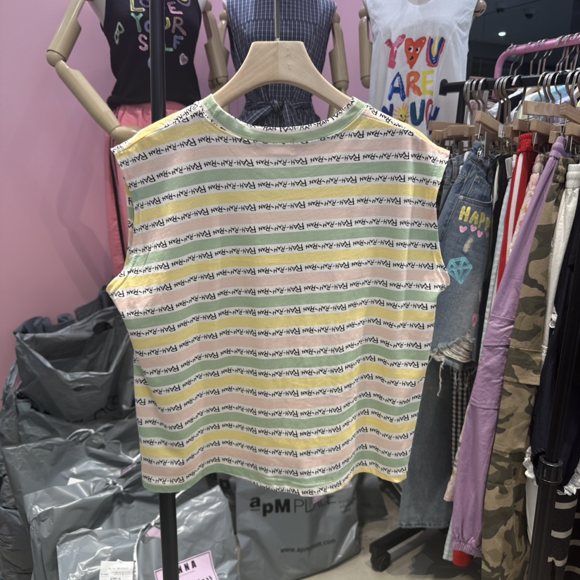 ANNA韓國代購㊣女士新品時尚職業25春夏推薦熱賣休閑吊帶背心ANNA吊帶/背心