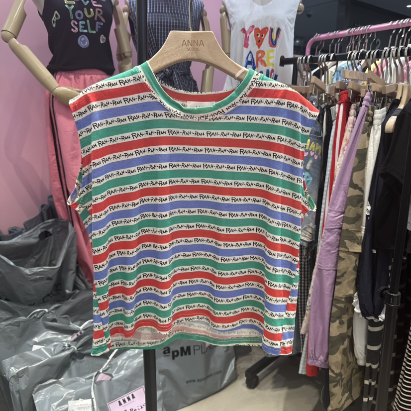 ANNA韓國代購㊣女士新品時尚職業25春夏推薦熱賣休閑吊帶背心ANNA吊帶/背心圖色1
