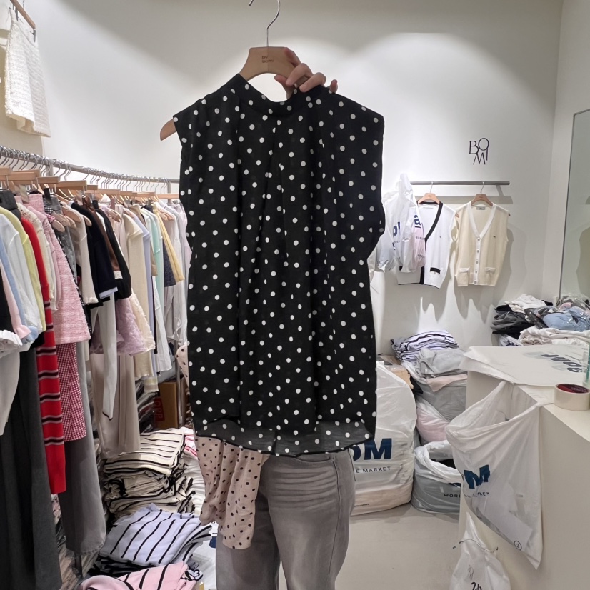 BY BOMI韓國代購㊣女士新品人氣真品25春夏推薦職業吊帶背心BY BOMI吊帶/背心圖色2