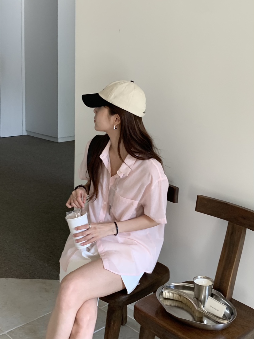 BAKING POWDER韓國直郵㊣女裝新品推薦職業25春夏襯衫蕾絲衫BAKING POWDER襯衫/蕾絲衫