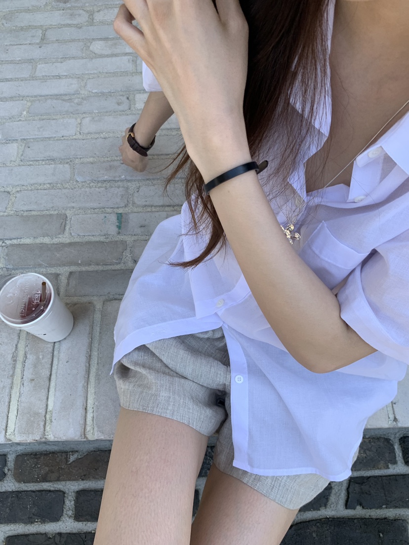 BAKING POWDER韓國直郵㊣女裝新品推薦職業25春夏襯衫蕾絲衫BAKING POWDER襯衫/蕾絲衫