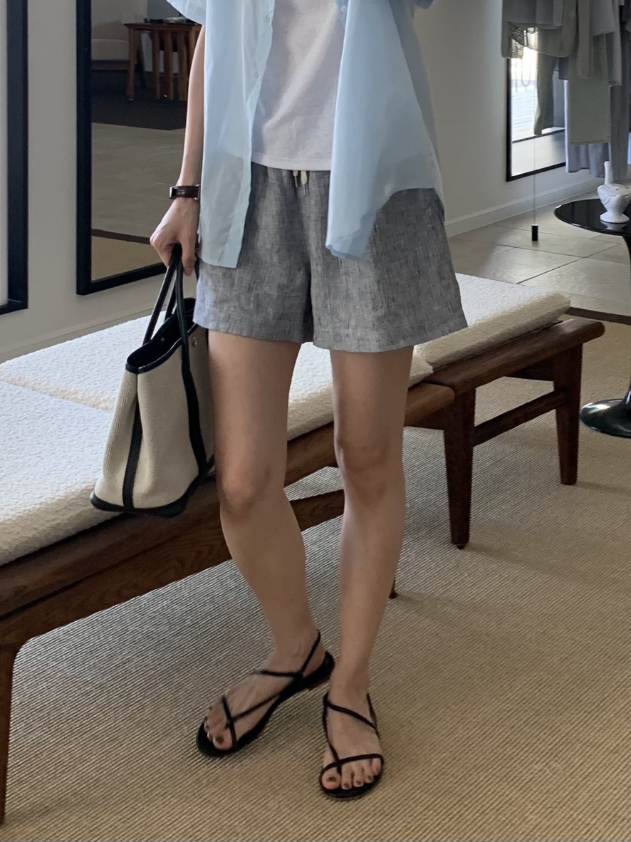 BAKING POWDER東大門㊣實拍女裝新款休閑真品推薦25春夏短褲BAKING POWDER短褲