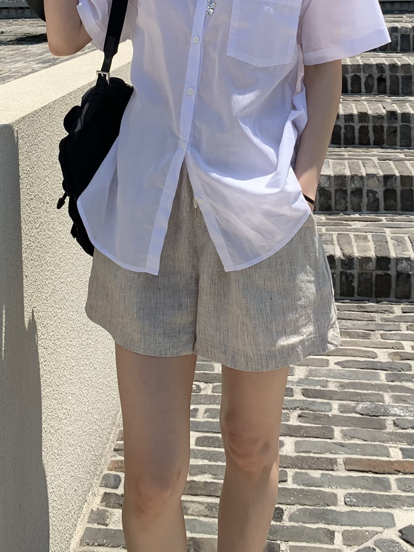 BAKING POWDER東大門㊣實拍女裝新款休閑真品推薦25春夏短褲BAKING POWDER短褲