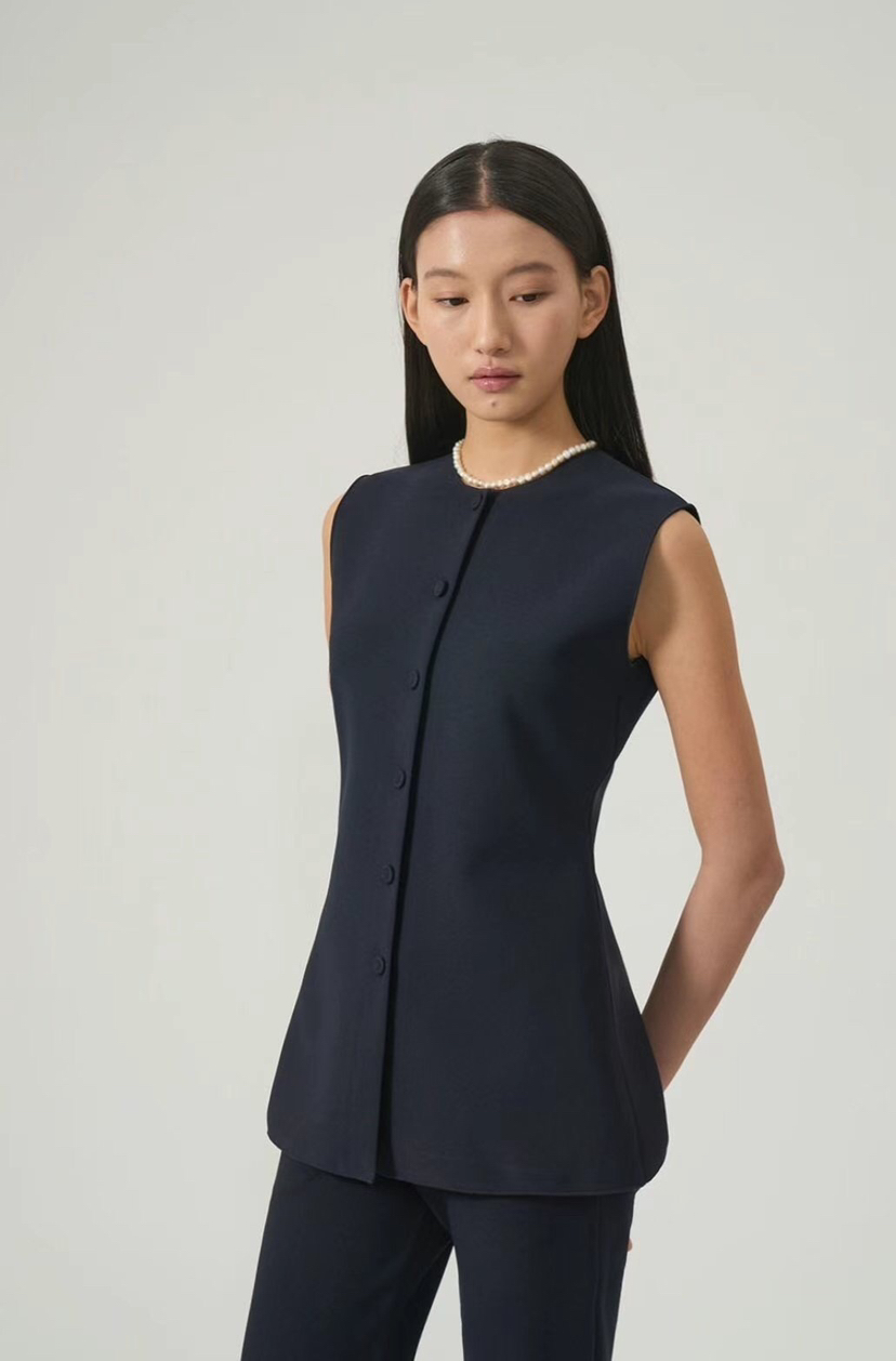 GENTLE B韓國代購㊣女裝新品推薦熱賣職業休閑時尚真品馬甲GENTLE B馬甲