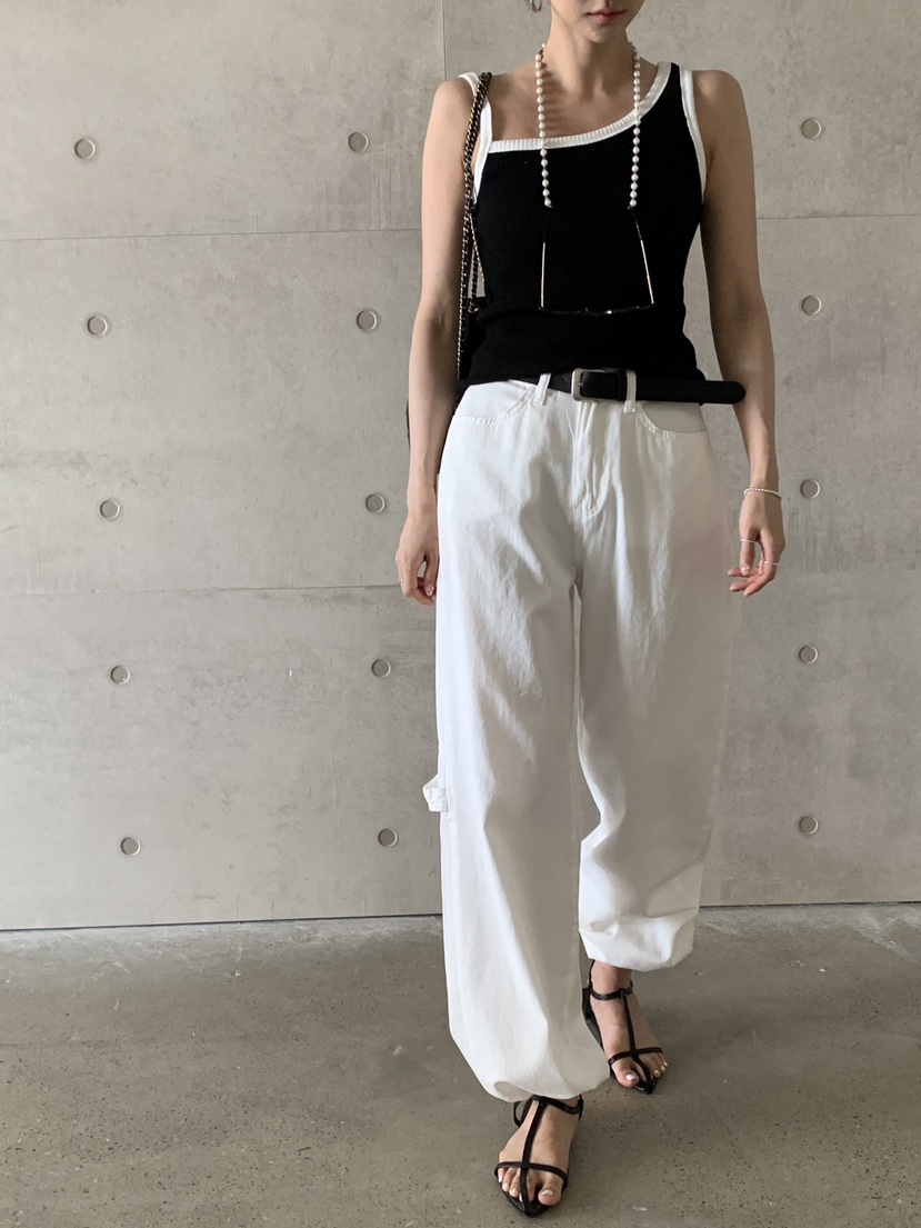 DAVICHI韓國代購㊣女士新款時尚職業熱賣25春夏休閑褲含隨機腰帶DAVICHI休閑褲