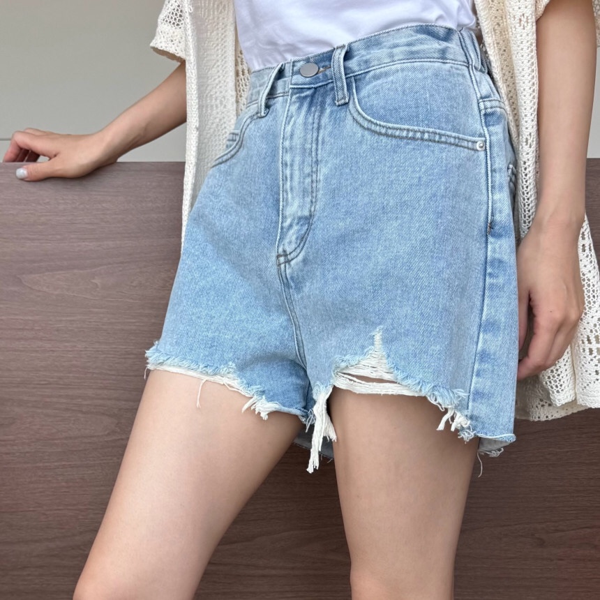 KC MARKET韓國代購㊣女裝新款25春夏職業人氣時尚休閑短褲KC MARKET短褲