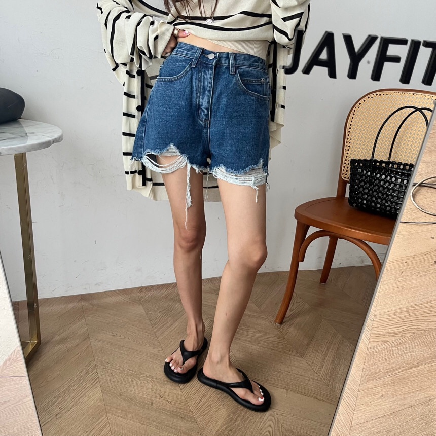 KC MARKET韓國代購㊣女裝新款25春夏職業人氣時尚休閑短褲KC MARKET短褲