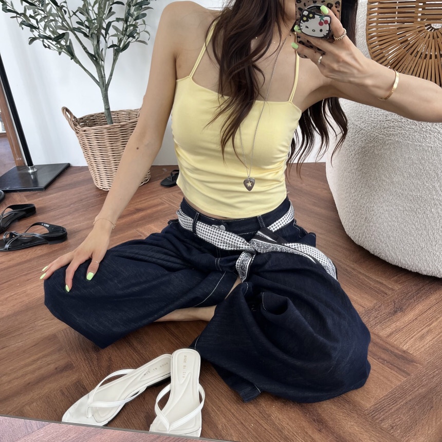 KC MARKET東大門㊣代購女裝新品推薦25春夏時尚人氣吊帶背心KC MARKET吊帶/背心