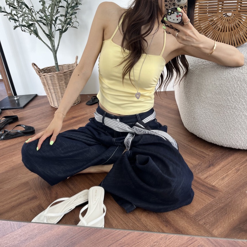 KC MARKET東大門㊣代購女裝新品推薦25春夏時尚人氣吊帶背心KC MARKET吊帶/背心