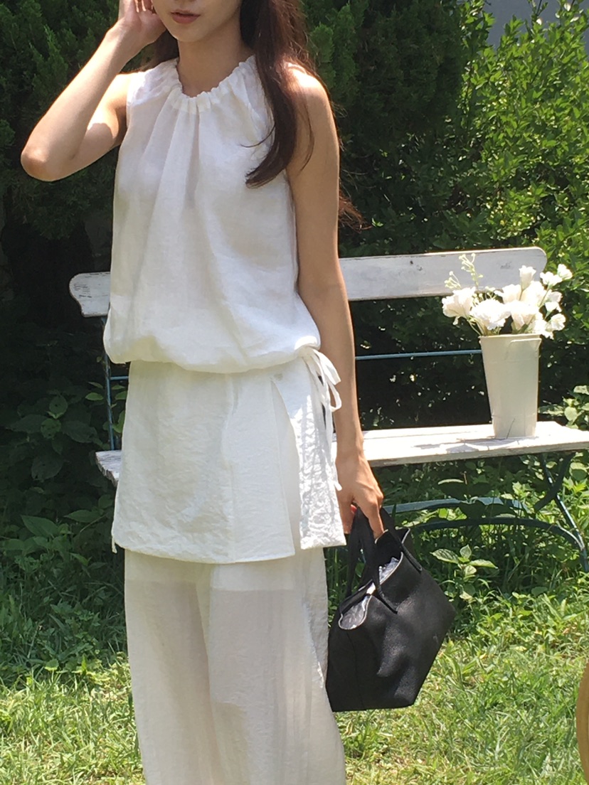 NOTICE東大門㊣代購女士新款熱賣25春夏時尚人氣休閑吊帶背心NOTICE吊帶/背心