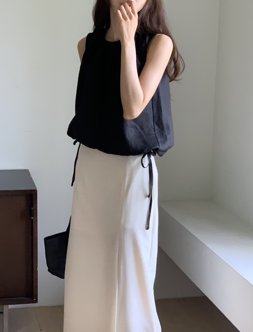 NOTICE東大門㊣代購女士新款熱賣25春夏時尚人氣休閑吊帶背心NOTICE吊帶/背心