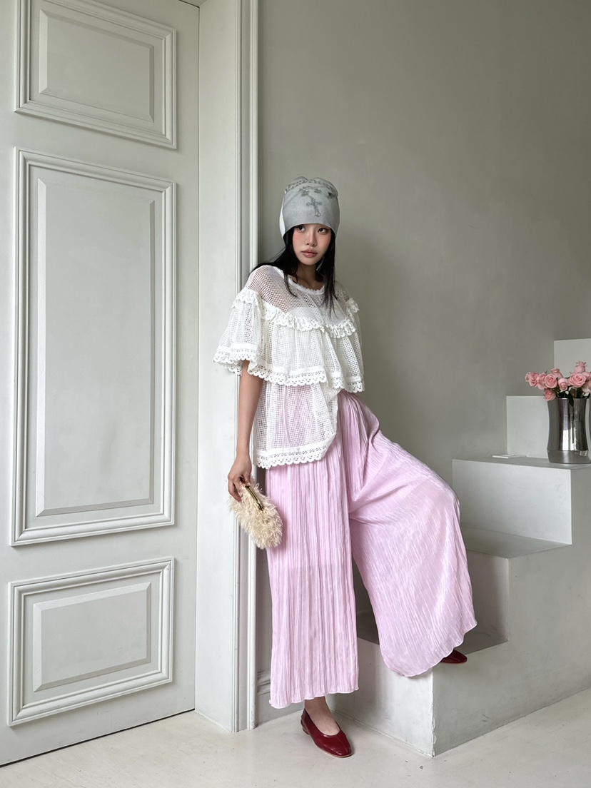MAISONDEGLORY東大門㊣直郵女裝新款25春夏人氣職業推薦休閑褲MAISON DE GLORY休閑褲