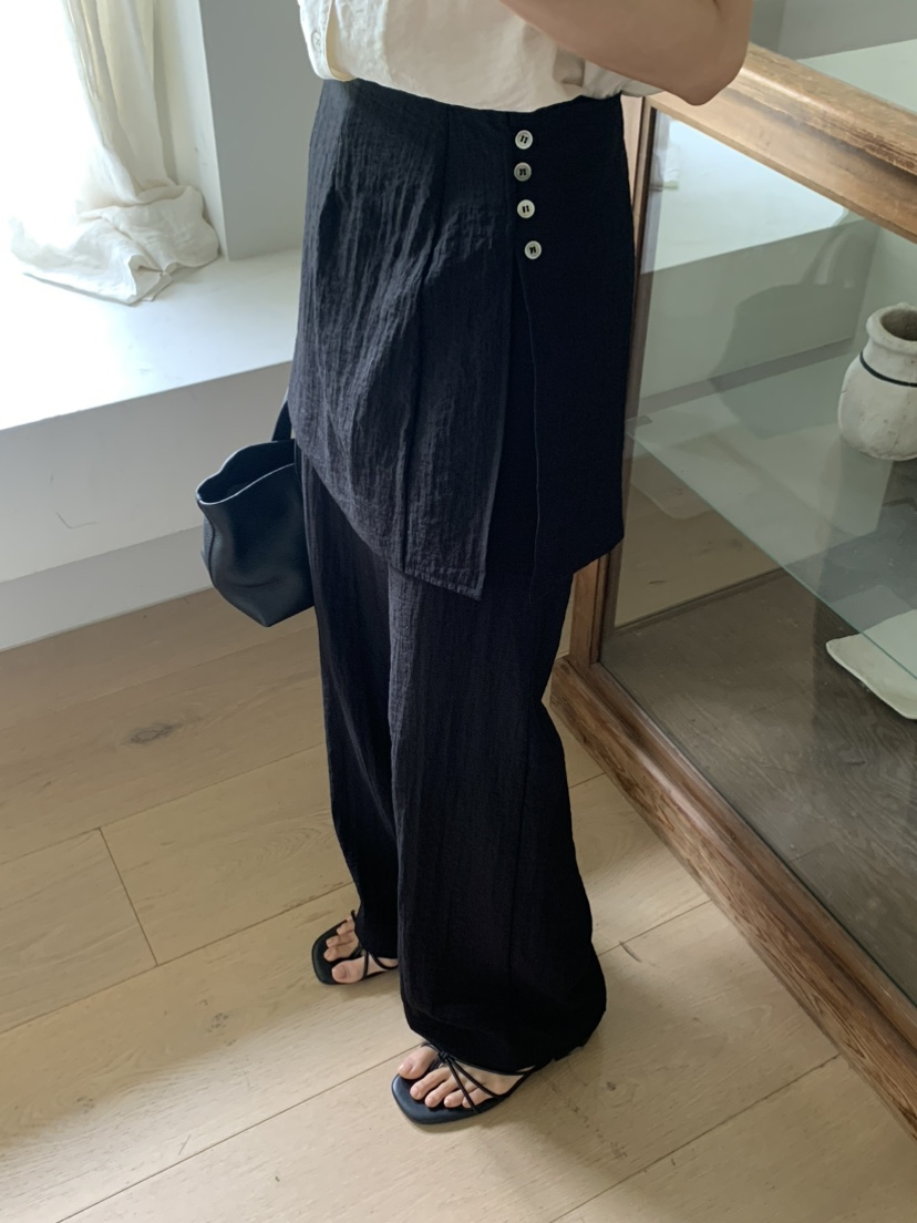 NOTICE韓國直郵㊣女裝新款職業真品時尚25春夏人氣裙褲可拆卸NOTICE裙褲