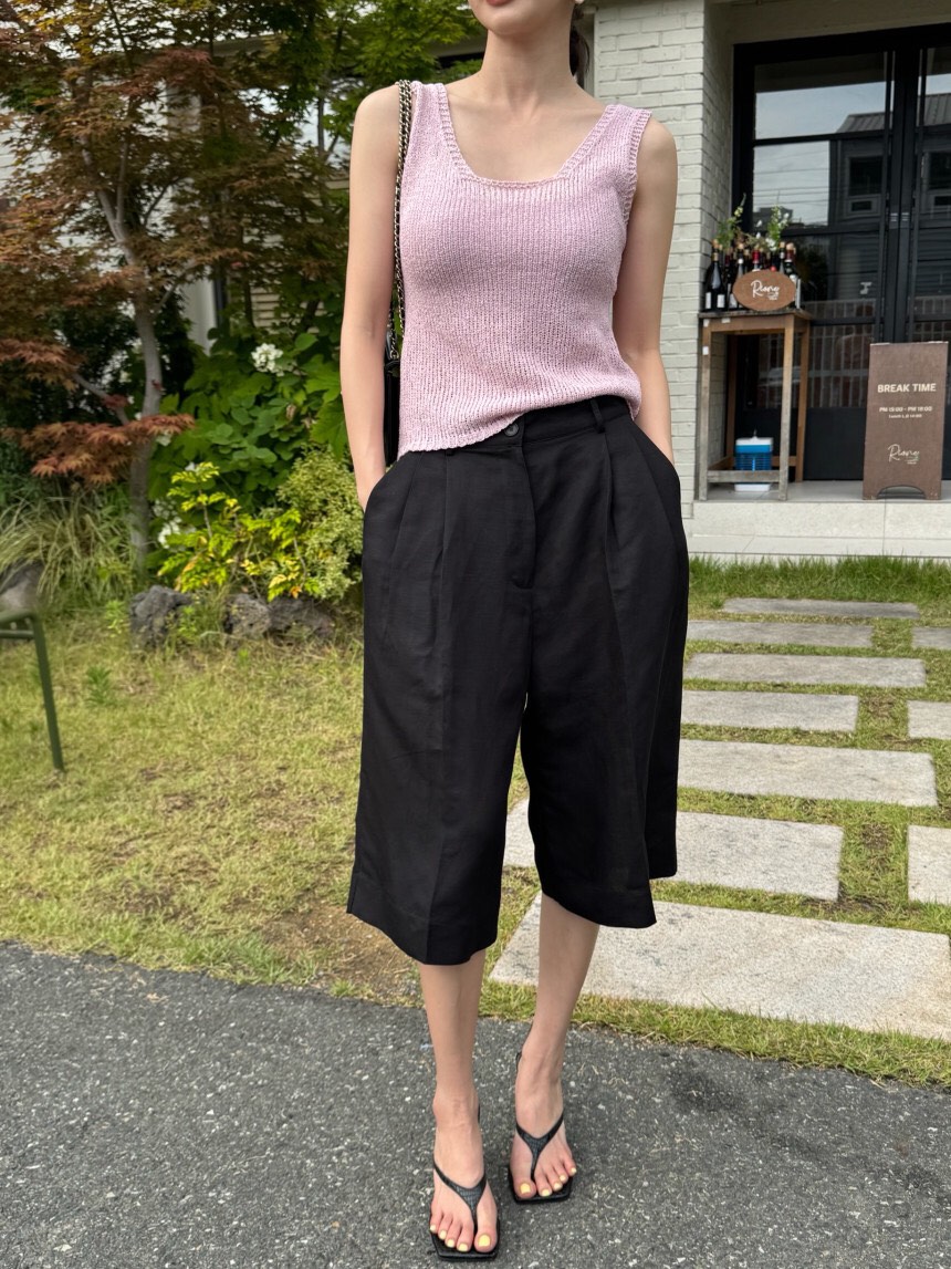 KC MARKET韓國直郵㊣女裝新款熱賣真品職業休閑推薦吊帶背心KC MARKET吊帶/背心