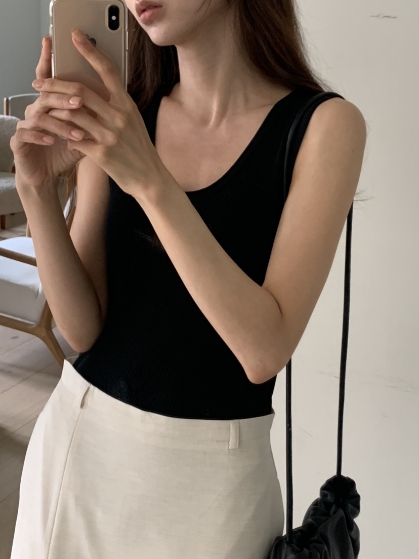 NOTICE東大門㊣直郵女士新款職業休閑熱賣真品25春夏吊帶背心NOTICE吊帶/背心