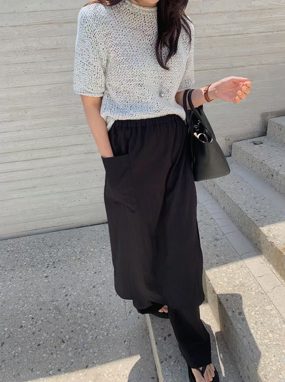 FERVENT東大門㊣代購女裝新款推薦時尚真品25春夏職業休閑裙褲FERVENT裙褲