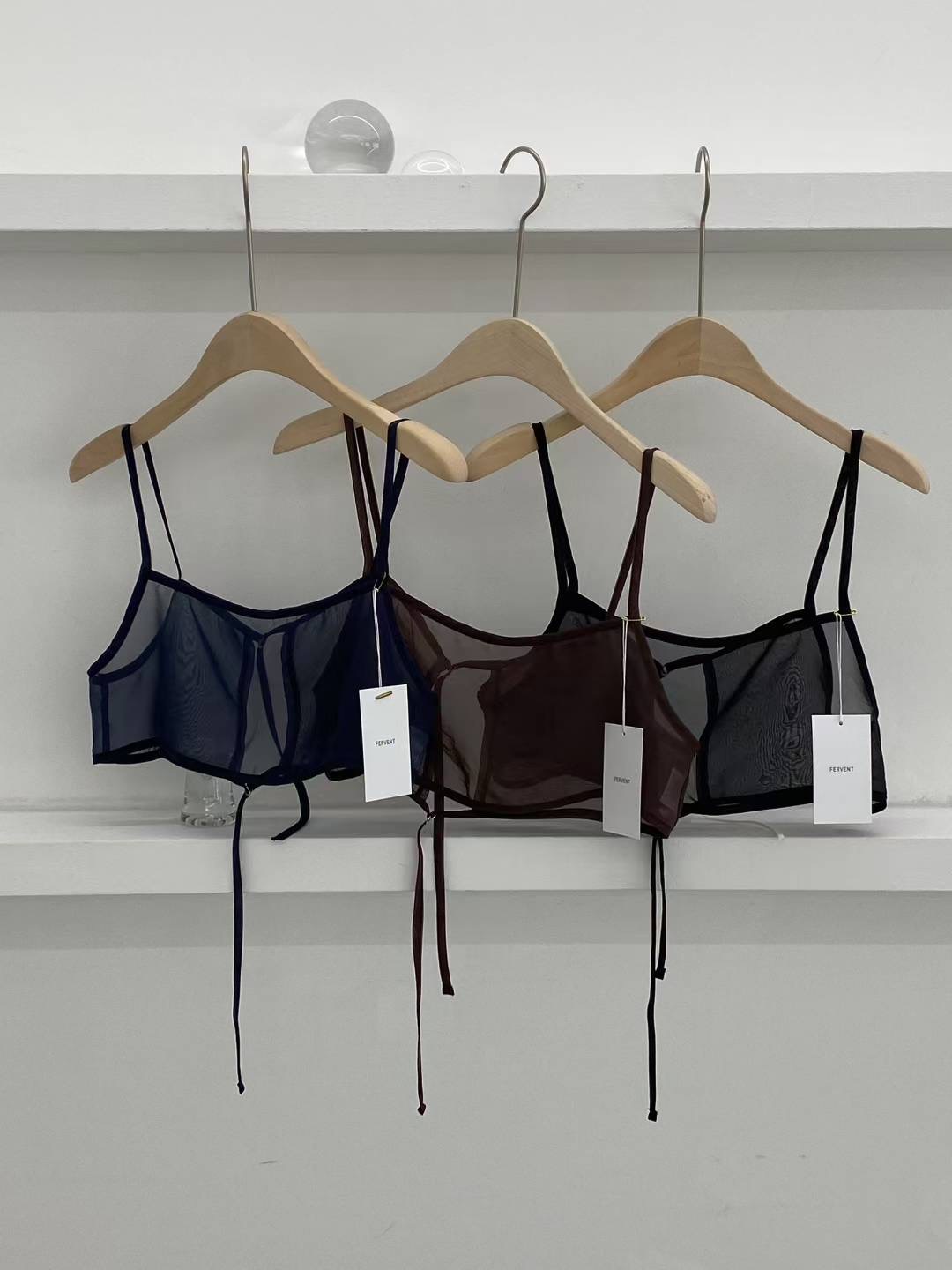 FERVENT東大門㊣代購女士新品25春夏人氣職業熱賣休閑吊帶背心FERVENT吊帶/背心圖色3左三色
