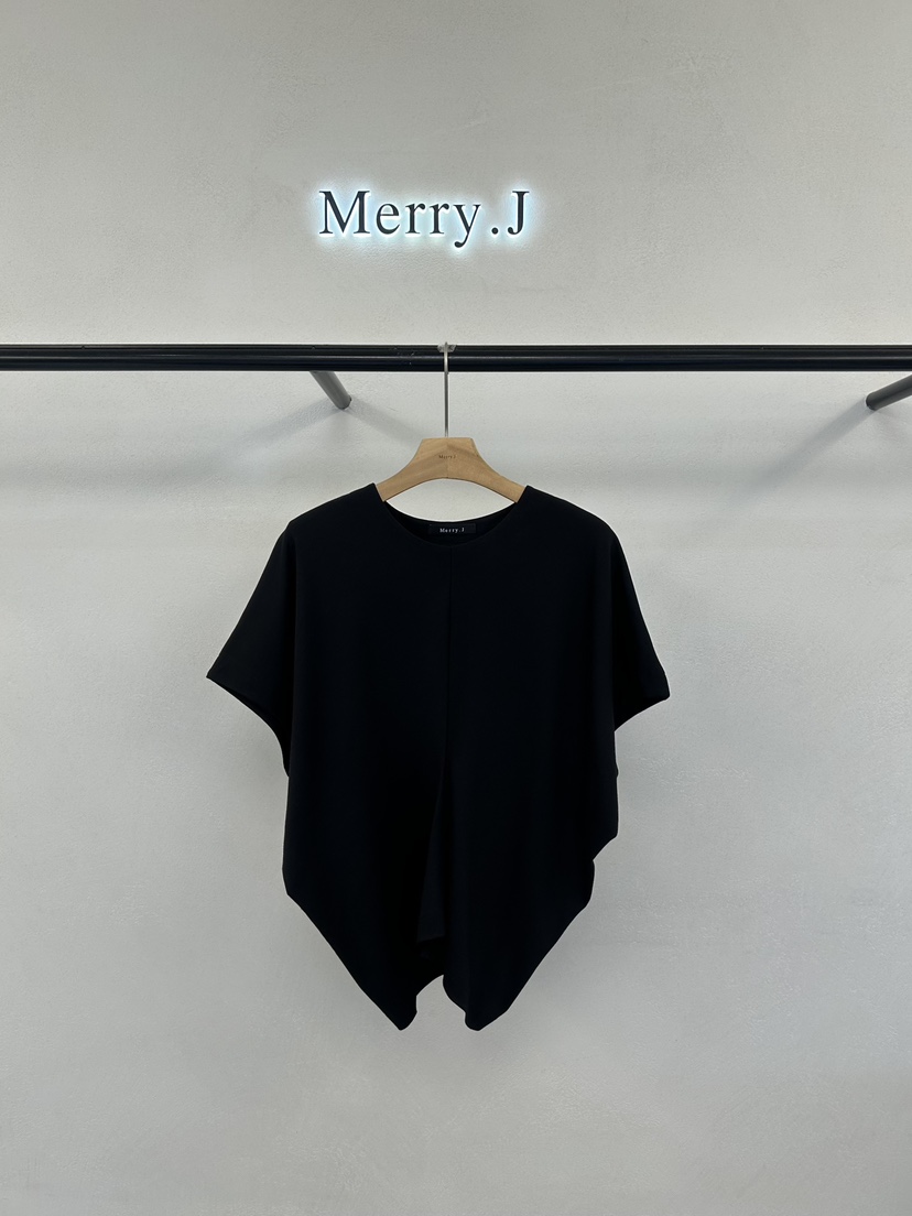 MERRY-J東大門㊣代購女裝新款休閑職業25春夏熱賣人氣時尚T恤MERRY-JT恤圖色2
