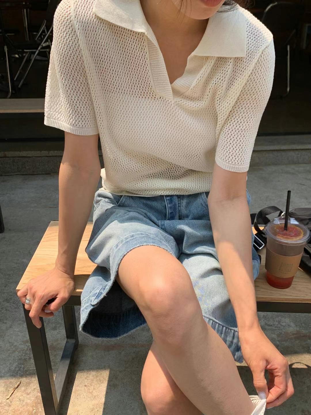 VEVE東大門㊣代購女裝新品25春夏推薦真品人氣休閑時尚針織衫VEVE針織衫