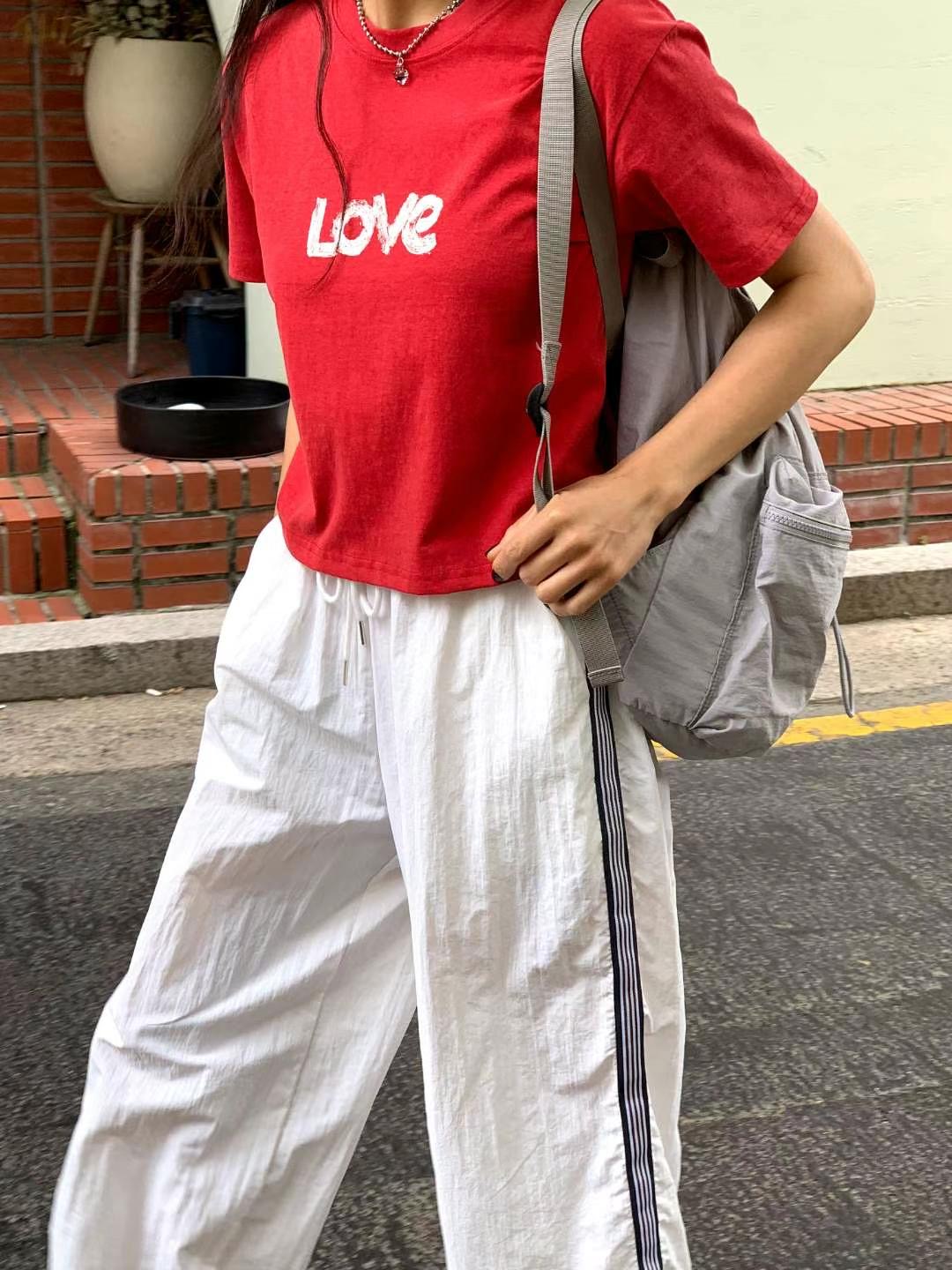 VEVE東大門㊣代購女裝新品職業25春夏休閑時尚熱賣推薦休閑褲VEVE休閑褲