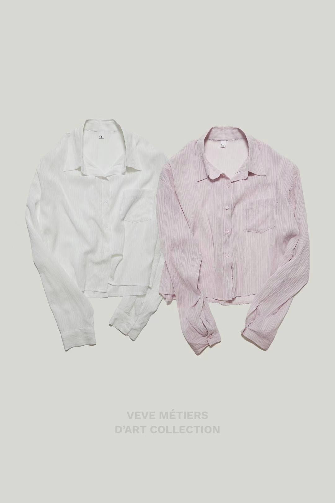 VEVE東大門㊣直郵女士新品25春夏熱賣職業人氣時尚襯衫蕾絲衫VEVE襯衫/蕾絲衫