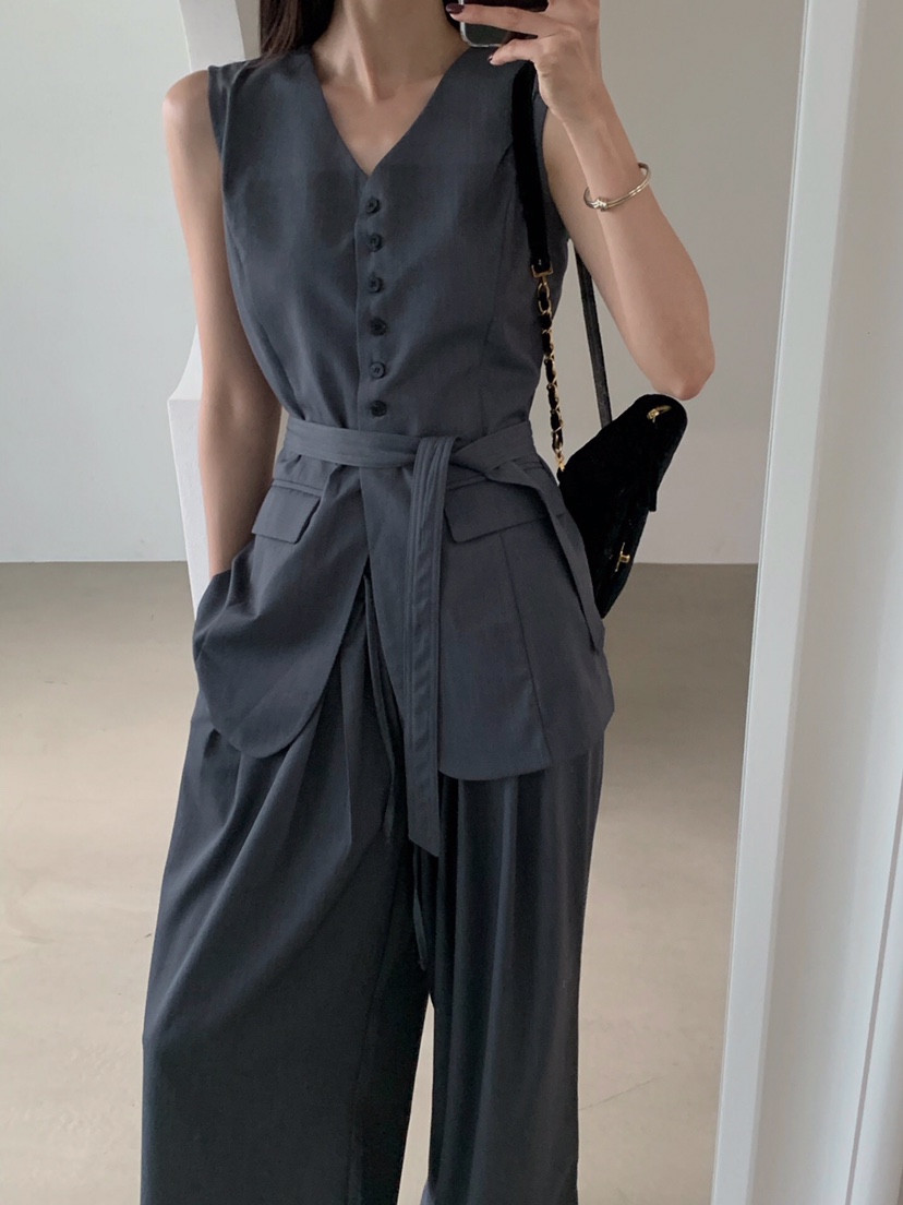 VERANDA韓國代購㊣女士新品熱賣推薦25春夏人氣休閑時尚休閑褲VERANDA休閑褲