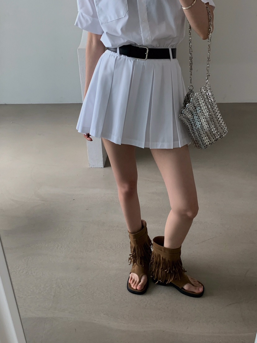 VERANDA韓國代購㊣女裝新款人氣職業熱賣休閑連衣裙含腰帶褶皺VERANDA連衣裙