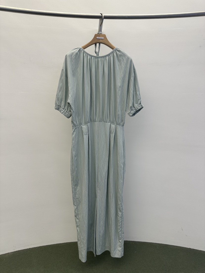 WIDA-P東大門㊣實拍女裝新品熱賣時尚人氣真品連衣裙含腰繩WIDA/RENEJ連衣裙圖色2