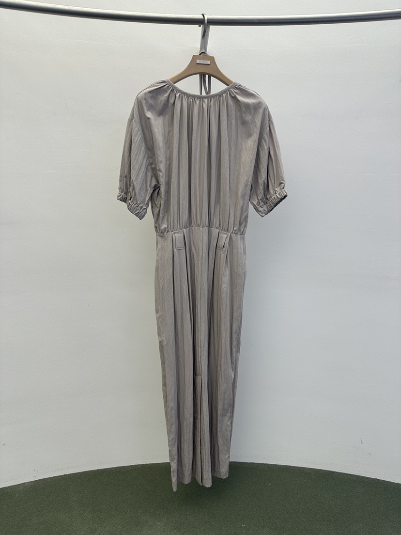 WIDA-P東大門㊣實拍女裝新品熱賣時尚人氣真品連衣裙含腰繩WIDA/RENEJ連衣裙圖色3