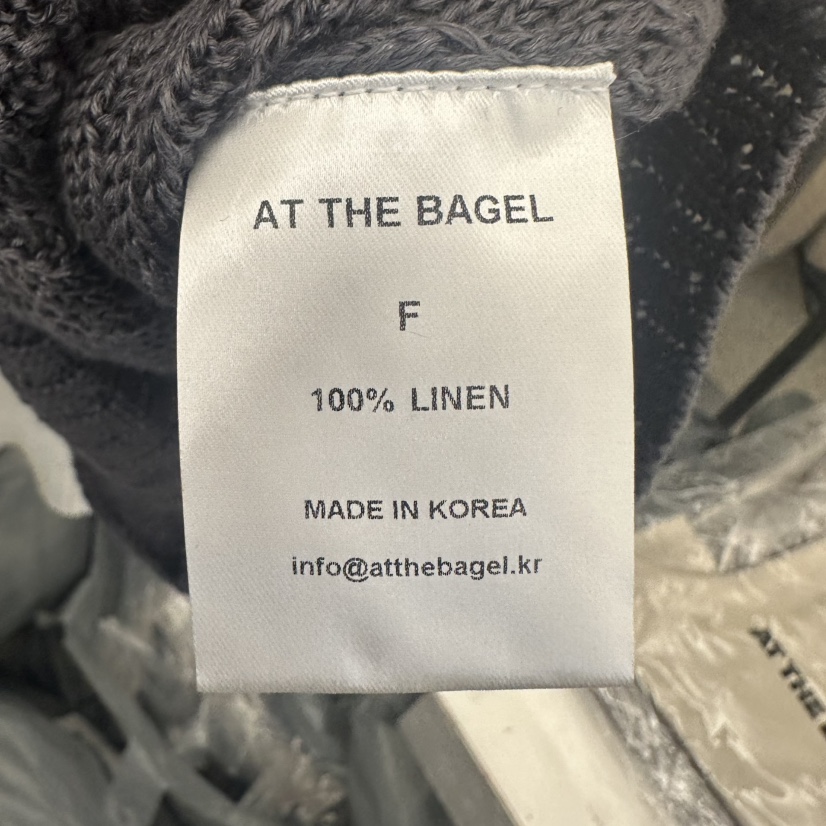 AT THE BAGEL韓國代購㊣女士新品熱賣25春夏職業吊帶背心AT THE BAGEL吊帶/背心